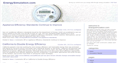 Desktop Screenshot of energysimulation.com